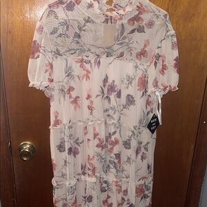 Floral Print Women's Top